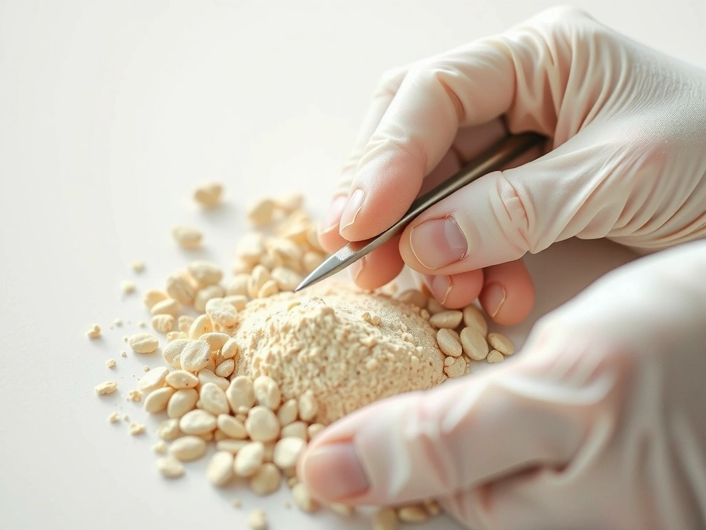 Analisi degli ingredienti in laboratorio