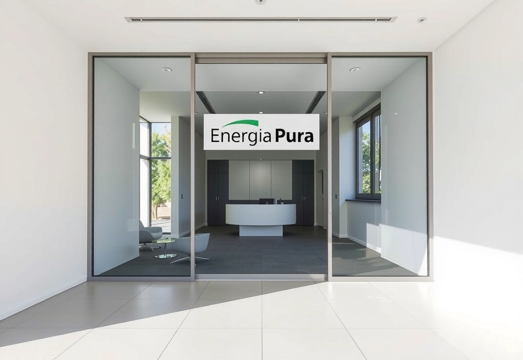 Ingresso della sede EnergiaPura a Torino